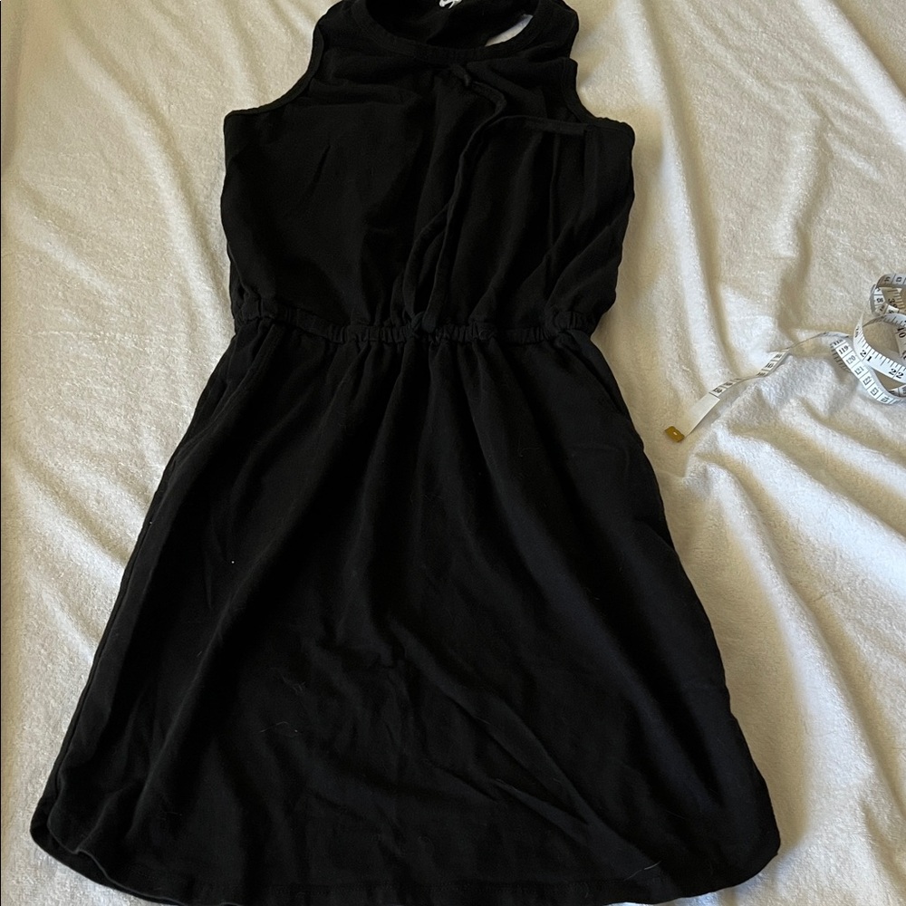 Sundry by Evereve Drawstring Waist Cotton Dress